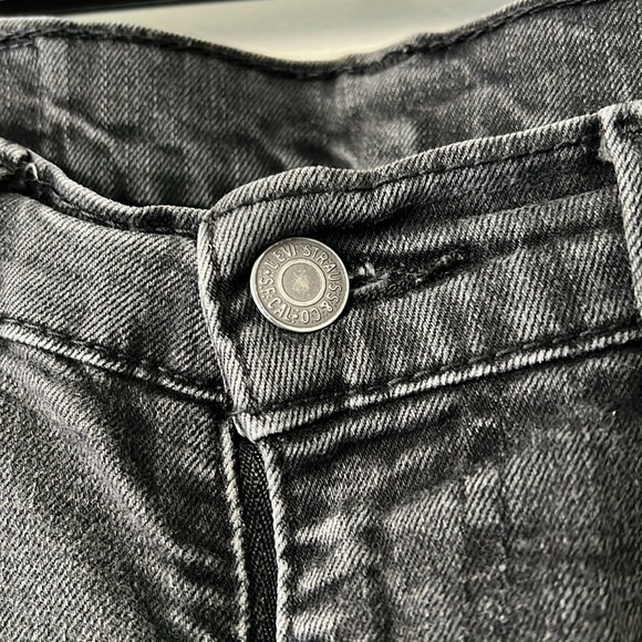 Black Levi’s jeans Levi 514 Size W 32 L 32 straight leg boot cut freepeoplevibes - Picture 3 of 8